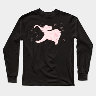 Pink Elephants On Parade Long Sleeve T-Shirt